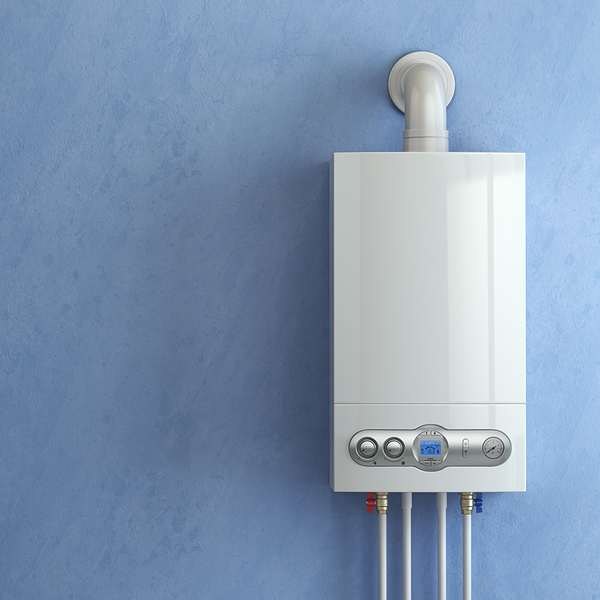 Conventional boiler installation