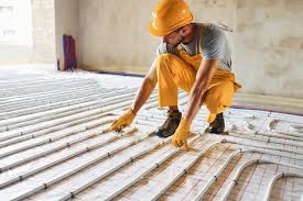 Supply and installation of underfloor heating